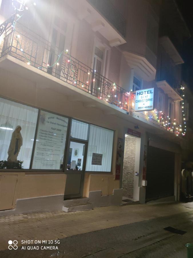 Hotel-Restaurant Le Saint Christophe ลูร์ด ภายนอก รูปภาพ